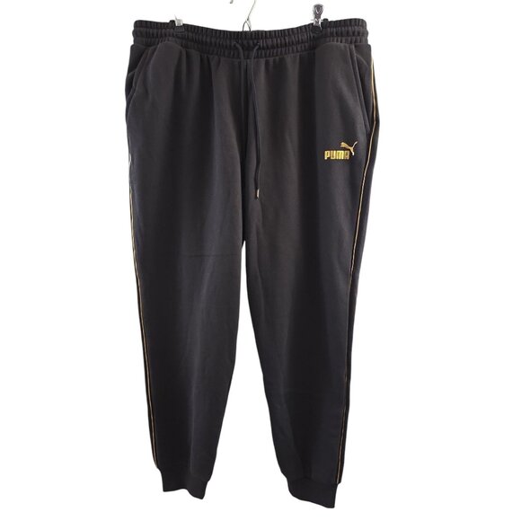 NWT Men's Puma Logo Sweatpants - Size XXL (Waist 40") - Picture 2 of 6